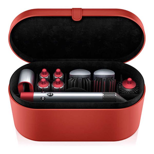 【新品】Dyson ダイソン ドライヤー Airwrap Complete HS01COMPRN ニッケル/レッド