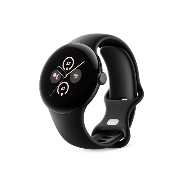 【ラッピング可】【即日発送】【国内版】【新品】Google Pixel Watch 2 Wi-Fiモデル GA05029-GB Matte Black アルミケース / Obsidian アクティブバンド