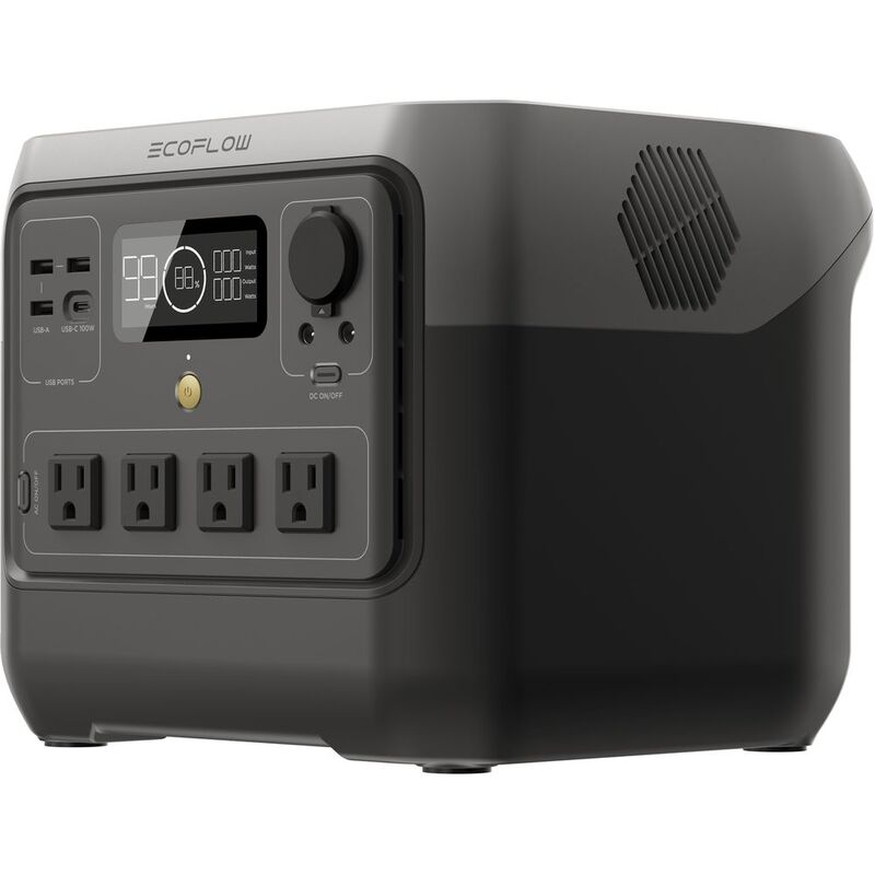 【即日発送】【新品】EcoFlow エコフロー ポータブル電源 RIVER 2 Pro ZMR620-B-JP 容量768Wh 定格出力800W