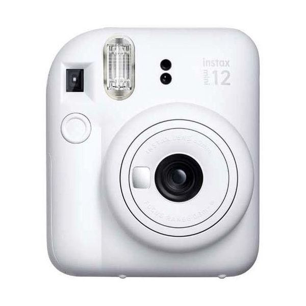 【ラッピング可】【新品 箱不良・シュリンク破れ品】FUJIFILM 富士フイルム インスタントカメラ チェキ instax mini 12 クレイホワイト
