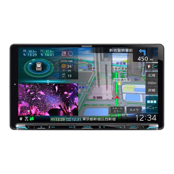 【即日発送】【新品 箱不良・シュリンク破れ品】KENWOOD ケンウッド カーナビ MDV-M910HDL