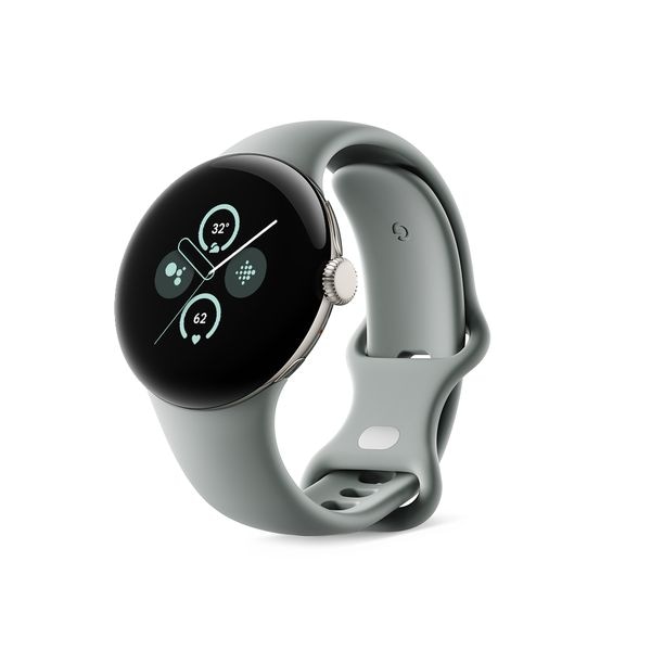 【ラッピング可】【新品 箱不良・シュリンク破れ品】Google グーグル Pixel Watch 2 GA05030-GB Wi-Fiモデル Champagne Gold アルミケース / Hazel アクティブ バンド