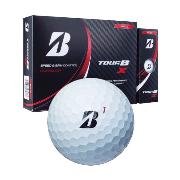 【ラッピング可】【即日発送】【新品】BRIDGESTONE ブリヂストン ゴルフボール TOUR B X 1ダース 2022年モデル 12個入り ホワイト