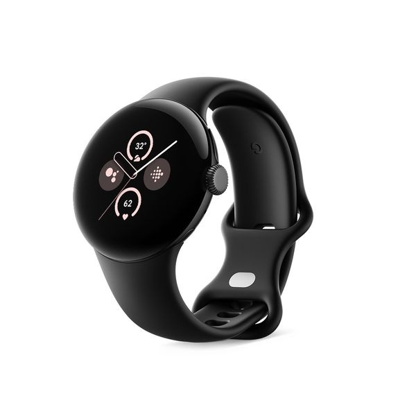 【ラッピング可】【新品 箱不良・シュリンク破れ品】Google Pixel Watch 2 Wi-Fiモデル GA05029-GB Matte Black アルミケース / Obsidian アクティブバンド