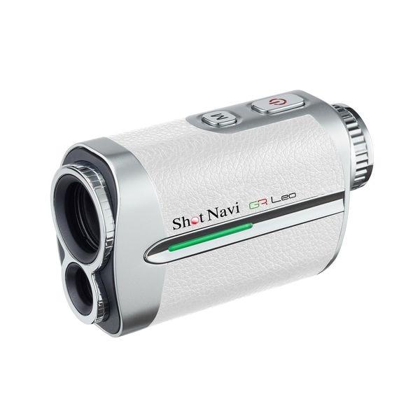 【ラッピング可】【即日発送】【新品】Shot Navi ショットナビ レーザー距離計測器 voice Laser GR Leo ホワイト