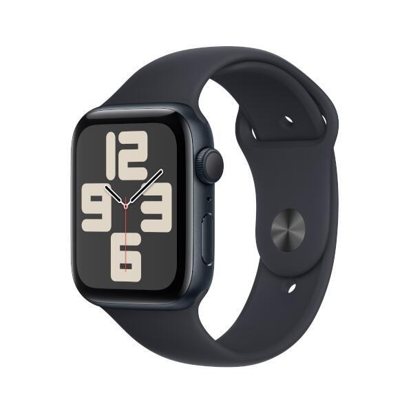 【ラッピング可】【即日発送】【国内版】【新品】Apple Watch SE 第2世代 GPSモデル 44mmミッドナイトアルミニウムケースとミッドナイトスポーツバンド MRE73J/A