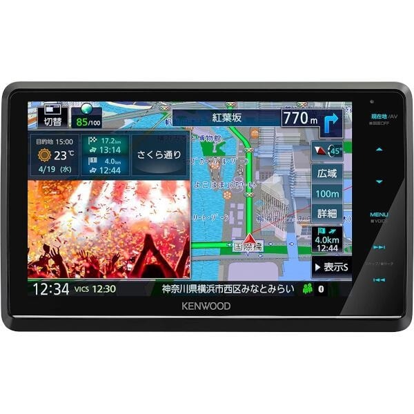 【即日発送】【新品 箱不良・シュリンク破れ品】KENWOOD ケンウッド カーナビ 彩速ナビ MDV-S810F
