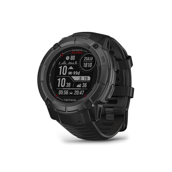 【ラッピング可】【即日発送】【国内版】【新品】GARMIN ガーミン スマートウォッチ Instinct 2X Dual Power Tactical Edition 010-02805-72 Black