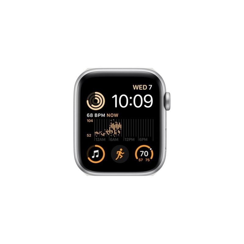 【ラッピング可】【即日発送】【国内版】【新品】Apple Watch SE 第2世代 GPSモデル 44mm MRW03J/A シルバー バンド無し