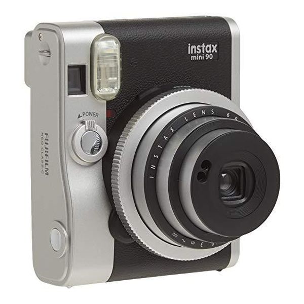 【ラッピング可】【新品 箱不良・シュリンク破れ品】FUJIFILM フジフイルム インスタントカメラ instax mini 90 チェキ ブラック
