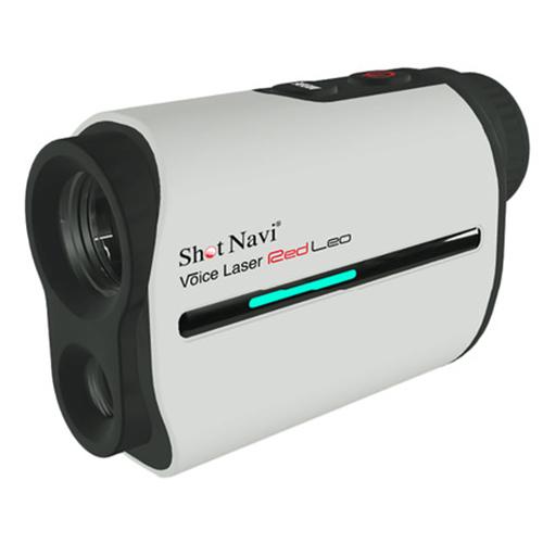【即日発送】【新品 箱不良・シュリンク破れ品】Shot Navi ショットナビ Voice Laser Red Leo ゴルフ距離計 ホワイト