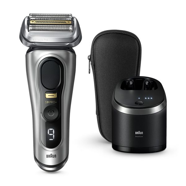 【即日発送】【新品 箱不良・シュリンク破れ品】BRAUN ブラウン 電気シェーバー シリーズ9 PRO+ アルコール洗浄システム付き 9567cc シルバー