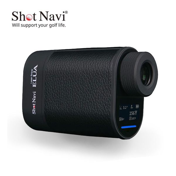 【ラッピング可】【即日発送】【新品】Shot Navi ショットナビ ゴルフ レーザー 距離計 Laser Sniper ELUA レーザースナイパー エルーア 2023年夏モデル ブラック