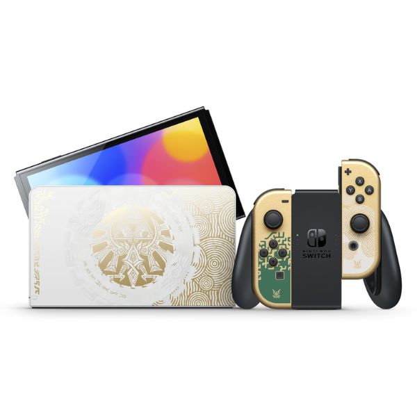 【即日発送】【中古本体のみ】Nintendo Switch (有機ELモデル)ゼルダの伝説 ティアーズ オブ ザ キングダムエディション