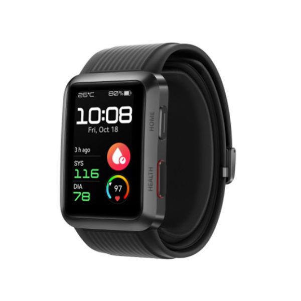 【ラッピング可】【即日発送】【国内版】【新品】HUAWEI ファーウェイ HUAWEI WATCH D ウェアラブル血圧計 グラファイトブラック