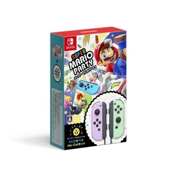 【ラッピング可】【メール便】【新品】任天堂 Nintendo Switch ゲームソフト スーパー マリオパーティ 4人で遊べる Joy-Conセット