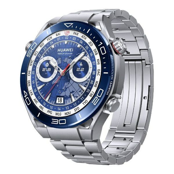 【ラッピング可】【即日発送】【国内版】【新品】HUAWEI ファーウェイ スマートウォッチ WATCH Ultimate/Steel ボヤージュブルー