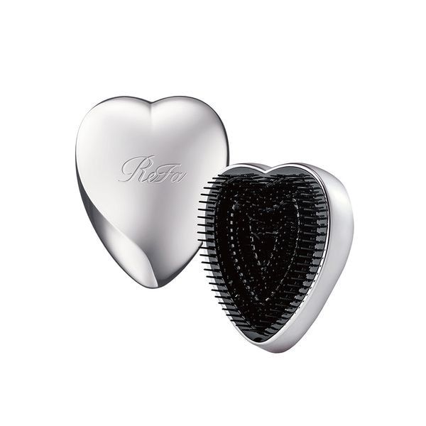 【新品】MTG ReFa HEART BRUSH ハートブラシ 頭皮ケアブラシ RS-AJ-15A シルバー