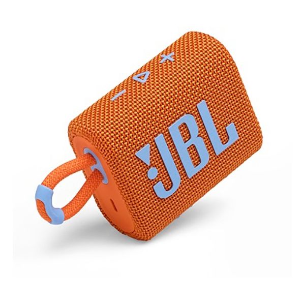 【新品】JBL ジェイビーエル ポータブルウォータープルーフスピーカー JBL GO3 Bluetooth対応 JBLGO3ORG オレンジ