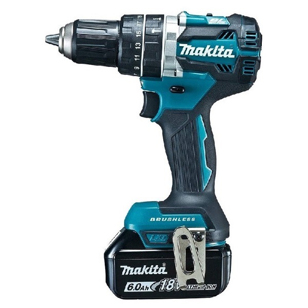 【新品】makita マキタ 充電式震動ドリル HP484DRGX バッテリー2個 充電器 ケース付