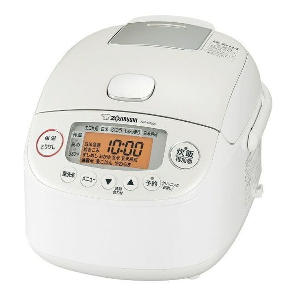 【新品】ZOJIRUSHI 象印マホービン 圧力IH炊飯ジャー 3合炊き NP-RN05-WA ホワイト