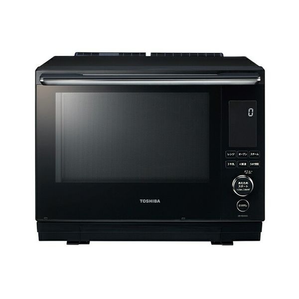 【即日発送】【新品 箱不良・シュリンク破れ品】TOSHIBA 東芝 過熱水蒸気オーブンレンジ 石窯ドーム 30L ER-YD3000-K グランブラック