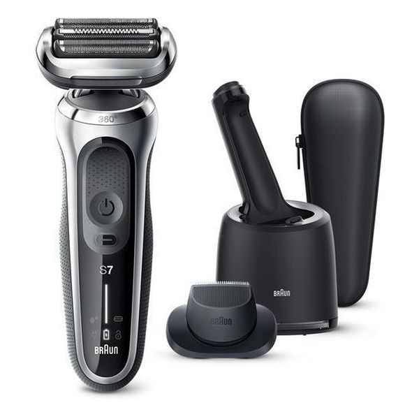 【即日発送】【新品 箱不良・シュリンク破れ品】BRAUN ブラウン 電気シェーバー シリーズ7 70-S7201cc シルバー