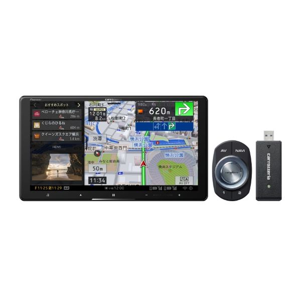 【新品】Pioneer パイオニア カーナビ カロッツェリア サイバーナビ 9V型 ネットワークスティックセット AVIC-CQ912III-DC