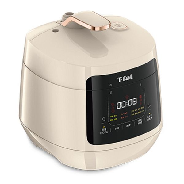 【ラッピング可】【即日発送】【新品】T-fal ティファール 電気圧力鍋 ラクラ・クッカー プラス コンパクト CY353AJP アイボリ