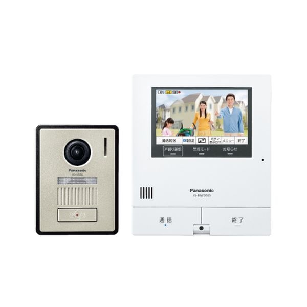 【即日発送】【新品 箱不良・シュリンク破れ品】Panasonic パナソニック テレビドアホン 外でもドアホン VL-SVD505KF