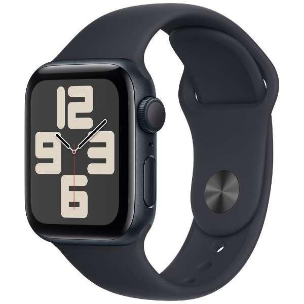 【即日発送】【新品 保証開始済み品】Apple Watch SE 第2世代 GPSモデル 40mm MR9X3J/A ミッドナイトスポーツバンド S/M