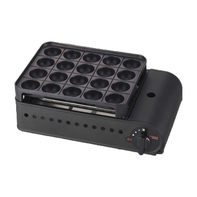 【即日発送】【新品】Iwatani イワタニカセット ガスたこ焼器 炎たこ2 CB-ETK-2 マットブラック