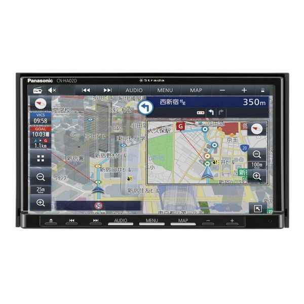 【即日発送】【新品 箱不良・シュリンク破れ品】Panasonic パナソニック 7V型 カーナビ ストラーダ CN-HA02D