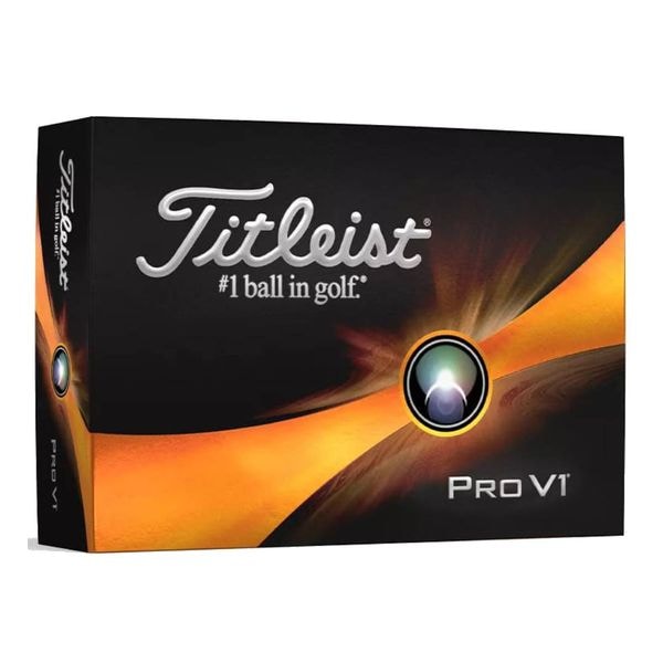 【ラッピング可】【新品 箱不良・シュリンク破れ品】TITLEIST タイトリスト ゴルフボール PRO V1 プロV1 ハイナンバー 1ダース(12個入り) T2028S-H-J ホワイト
