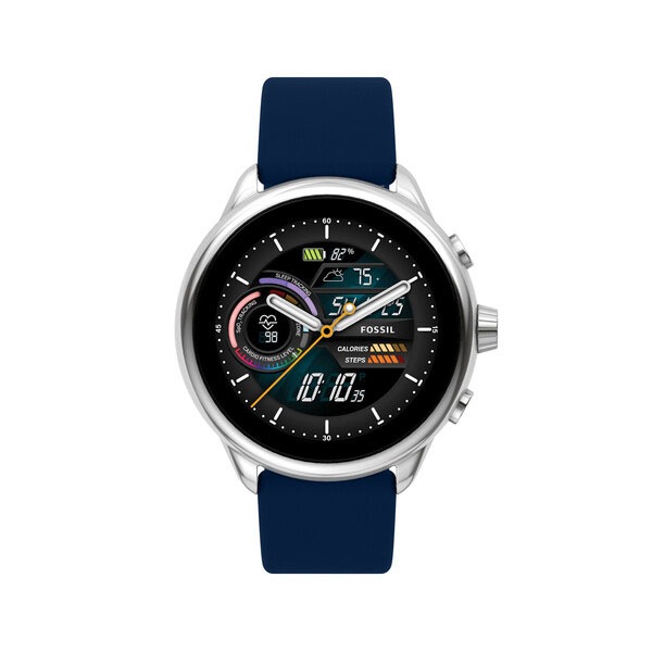【即日発送】【新品 箱不良・シュリンク破れ品】FOSSIL フォッシル スマートウォッチ GEN 6 WELLNESS EDITION FTW4070 ブルー