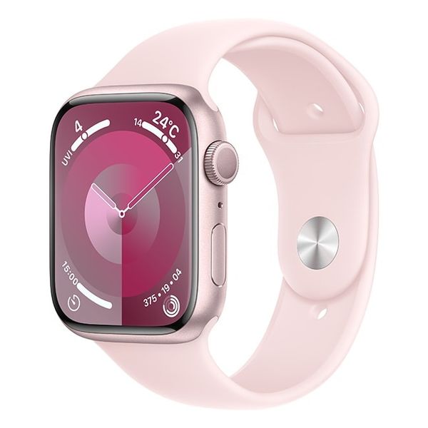 【即日発送】【新品 箱不良・シュリンク破れ品】Apple Watch Series 9 GPSモデル 45mm ピンクアルミニウムケースとライトピンクスポーツバンド MR9H3J/A