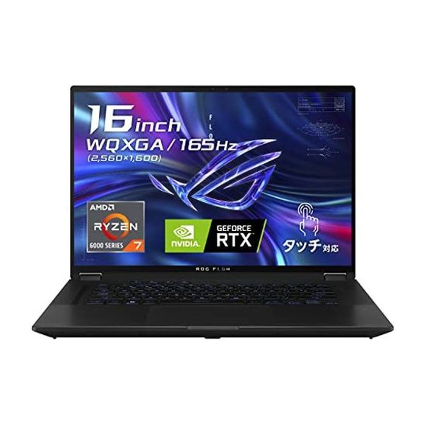 【ラッピング可】【即日発送】【新品】ASUS エイスース ノートパソコン ROG Flow X16 GV601RM GV601RM-R7R3060 ブラック