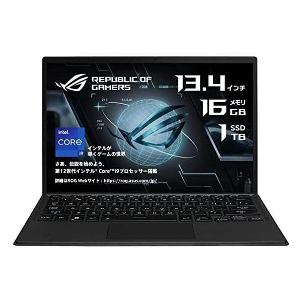 【ラッピング可】【即日発送】【新品】ASUS エイスース ゲーミングノートPC ROG FLOW Z13 GZ301ZE 13.4インチ GEFORCE RTX 3050 TI CORE SSD 1TB I9-12900H ブラック