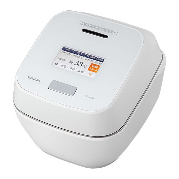【即日発送】【新品 箱不良・シュリンク破れ品】TOSHIBA 東芝 真空圧力IH 炊飯器 RC-10ZWT-W グランホワイト