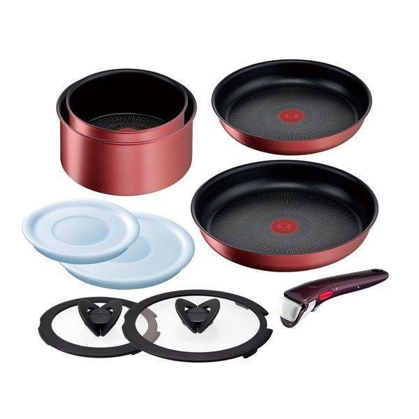 【即日発送】【新品 箱不良・シュリンク破れ品】T-fal ティファール インジニオ・ネオ IHルージュ・アンリミテッド セット9 L38392