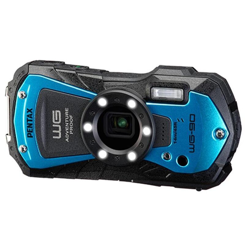 【新品】RICOH リコー デジタルカメラ PENTAX WG-90 ブルー