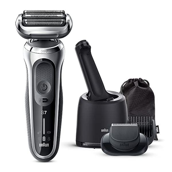 【即日発送】【新品】BRAUN ブラウン 充電式シェーバー シリーズ7 71-S7501cc-V シルバー