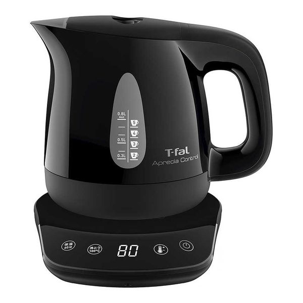 【即日発送】【新品 箱不良・シュリンク破れ品】T-fal ティファール 電気ケトル アプレシア コントロール 0.8L KO7208JP ブラック