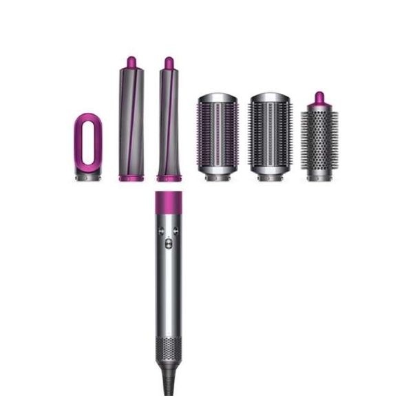 【即日発送】【新品 箱不良・シュリンク破れ品】Dyson ダイソン ヘアドライヤー Airwrap Complete Long HS05 FBN フューシャ/ニッケル
