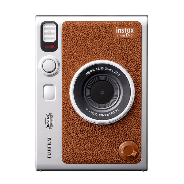 【新品 箱不良・シュリンク破れ品】FUJIFILM フジフイルム INSTAX mini Evo チェキ Type-C 対応 ブラウン