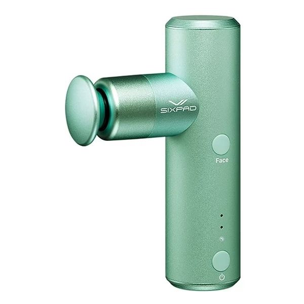 【ラッピング可】【新品】MTG マッサージ器 SIXPAD Power Gun Pocket SE-BP-11A グリーン