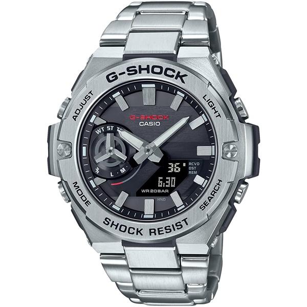 【新品】CASIO カシオ 腕時計 G-SHOCK G-STEEL GST-B500D-1AJF シルバー