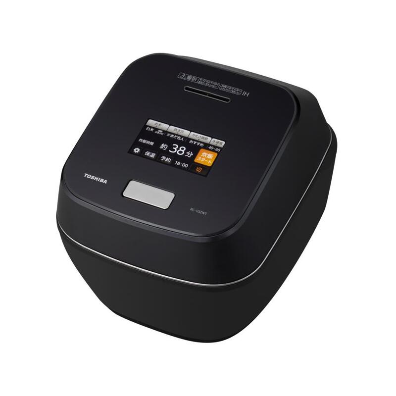 【即日発送】【新品 箱不良・シュリンク破れ品】東芝 TOSHIBA 真空圧力IH 炊飯器 RC-10ZWT-K グランブラック