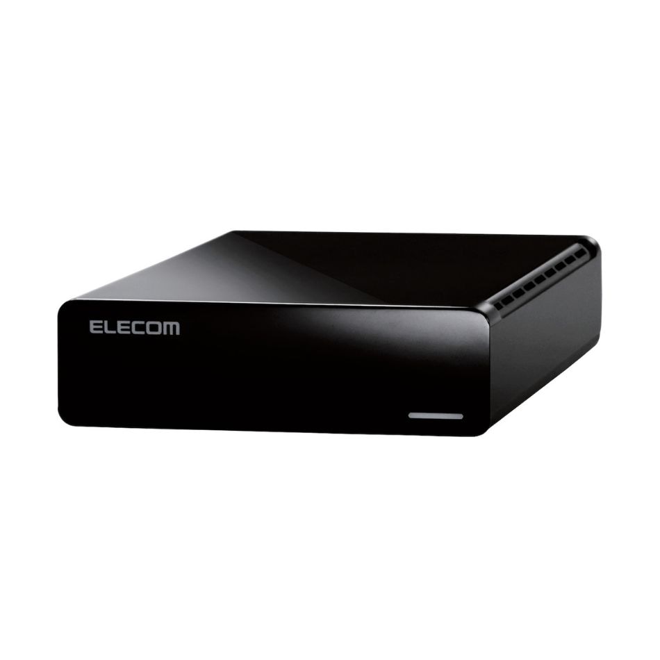 【ラッピング可】【即日発送】【新品】ELECOM エレコム 外付けHDD ハードディスク ハイブリッドドライブ 6TB ELD-HTV060UBK