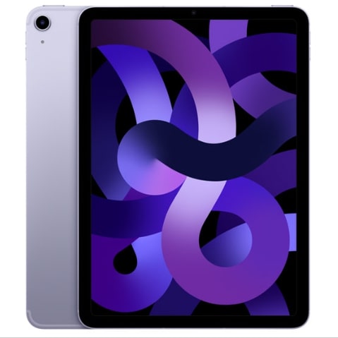 【安心!当社1ヶ月保証付き】【整備済品】iPad Air 10.9インチ 第5世代 Wi-Fi+Cellular 64GB MME93J/A パープル